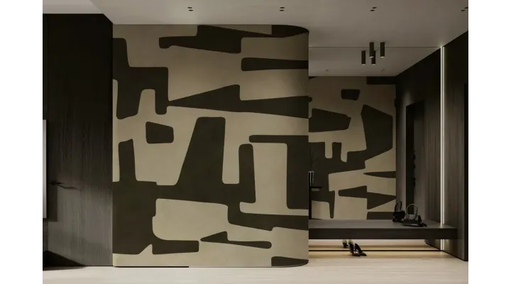 Rouen – Modern Abstract Wallpaper | Luxury Wall Decor