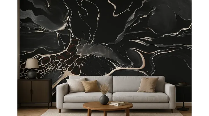 Lava Lines – Contemporary Wallpapers with Flowing Mineral Textures | ART VISION DECOR
