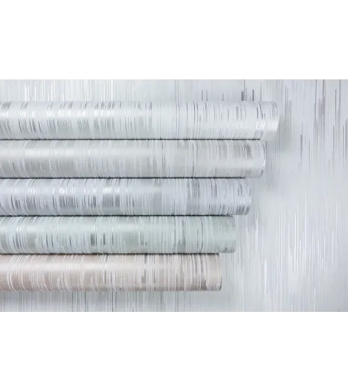 Vinyl Foam wallpaper on non-woven base Vinil RAIN DHS-1587-01 white