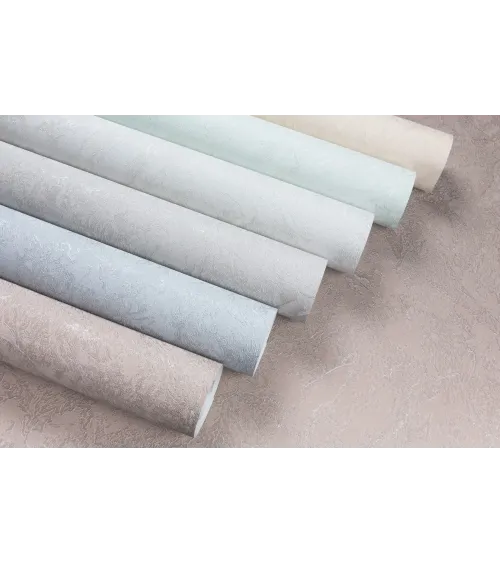 Almaz Wallpaper Collection – Soft Mineral Texture with Elegant Sheen | Art Vision Decor SHT-1662-03 Light Gray