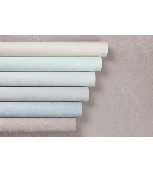 Almaz Wallpaper Collection – Soft Mineral Texture with Elegant Sheen | Art Vision Decor SHT-1662-05 Gray Blue