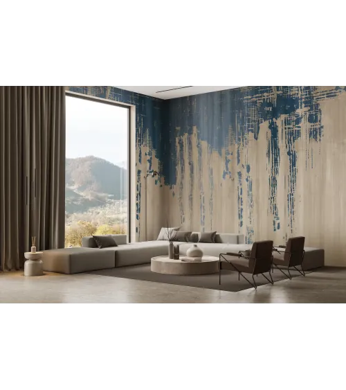 Infanzia – Abstract Seamless Wallpaper with Industrial Texture | Art Vision Decor