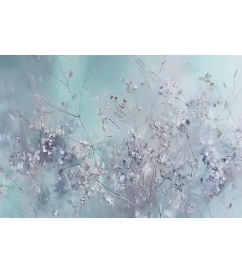 Lunaria – Pastel Dried Flower Wallpaper Mural | Art Vision Decor