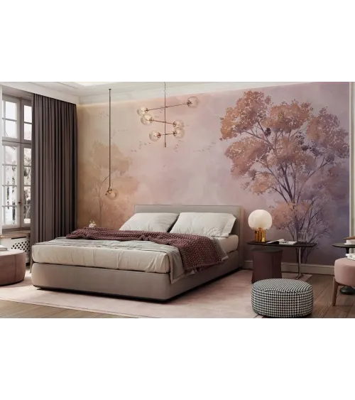 Ripensamento – Elegant Seamless Tree Landscape Wallpaper | Art Vision Decor