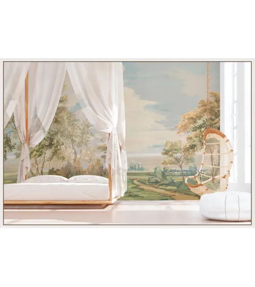 Forest Sounds Seamless Wallpaper | Luxury Earth-Tone Wall Design by Art Vision Decor