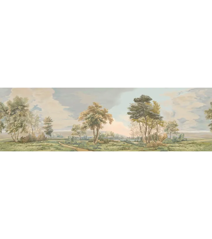 Forest Sounds Seamless Wallpaper | Luxury Earth-Tone Wall Design by Art Vision Decor