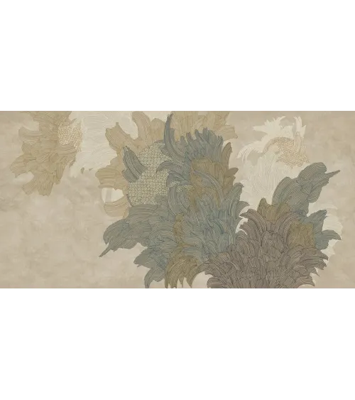 Luxury Wallpaper in Richmond Hill – Marsala Artistic Custom Mural