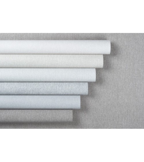 Hot Embossed wallpaper on Non-Woven Base Vinil Jute SHT 4-1555 Gray-White 10,05 x 1,06 m