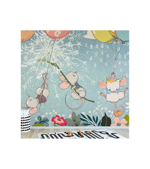Wall Mural "Time fun" buy with delivery