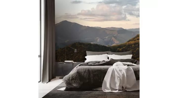 Wall Mural "Forests on the mountains" buy with delivery
