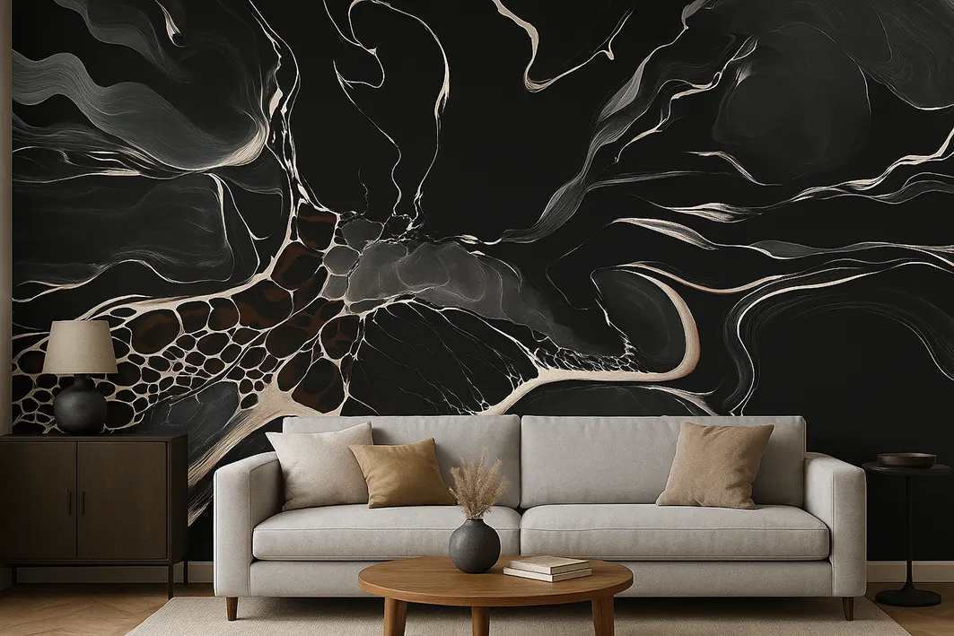 Lava Lines – Contemporary Wallpapers with Flowing Mineral Textures | ART VISION DECOR