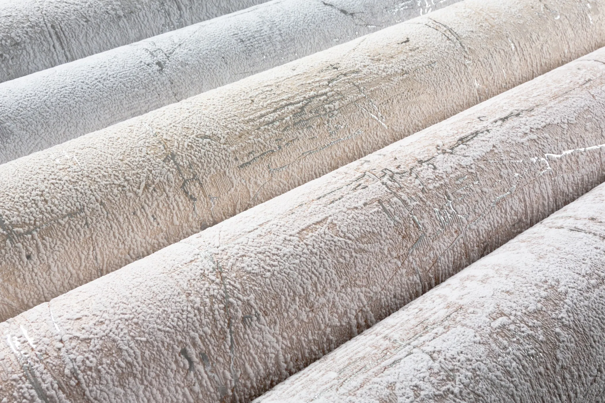 Carrera Wallpaper Collection – Modern Stone Texture for Elegant Interiors | Art Vision Decor DHS-1597-02 Gray