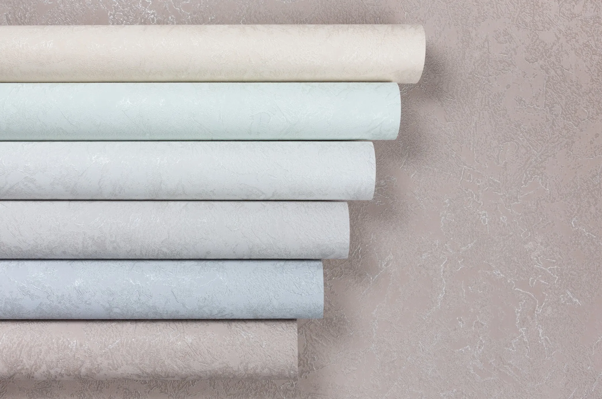 Almaz Wallpaper Collection – Soft Mineral Texture with Elegant Sheen | Art Vision Decor SHT-1662-02 Light Blue