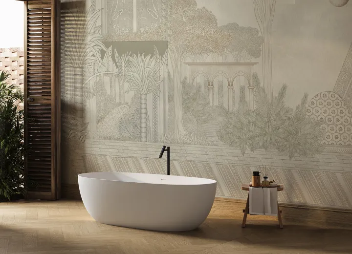 Impero Romano Seamless Custom Wallpaper | ART VISION DECOR Canada