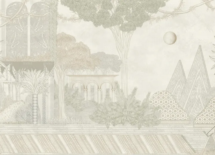Impero Romano Seamless Custom Wallpaper | ART VISION DECOR Canada