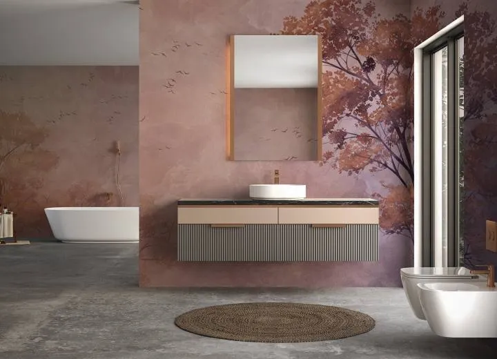 Ripensamento – Elegant Seamless Tree Landscape Wallpaper | Art Vision Decor