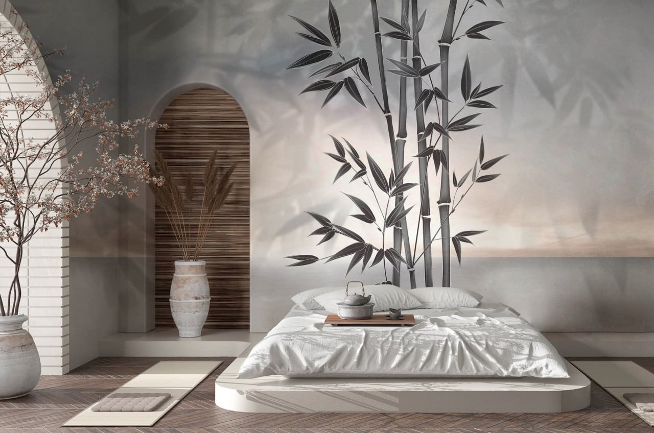 Elevate Your Space with Aurea Bamboo Wallpaper Collection