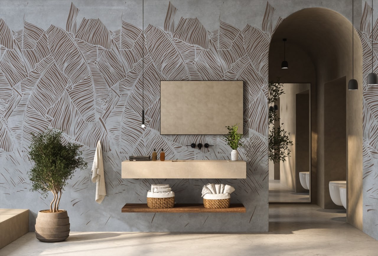 Tribu - Textured Tribal-Inspired Wallpaper for a Bold Statement | Art Vision Decor