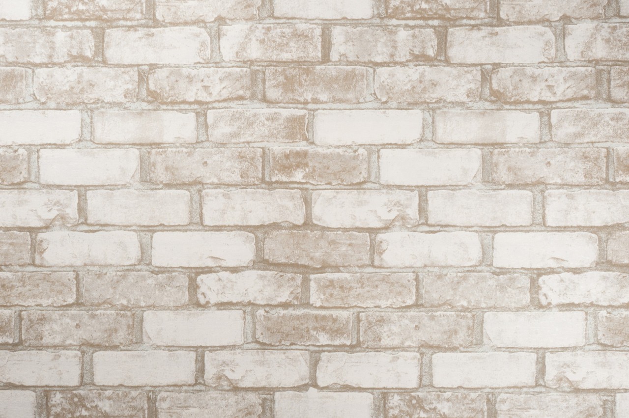 Hot Embossed wallpaper on Non-Woven Base Vinil Brick SHT 2-1358 Beige-gray 10,05 x 1,06 m