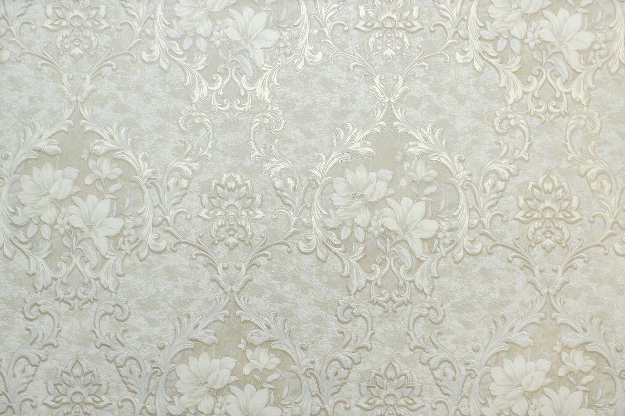 Vinyl Foam wallpaper on non-woven base Vinil Alonso DHS-1317/2 Light Beige 10,05 x 1,06 m