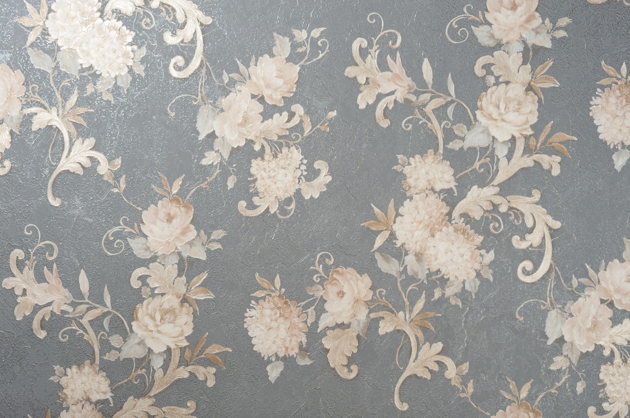 Hot Embossed wallpaper on Non-Woven Base Vinil Agava SHT 5-1405 Beige 10,05 x 1,06 m