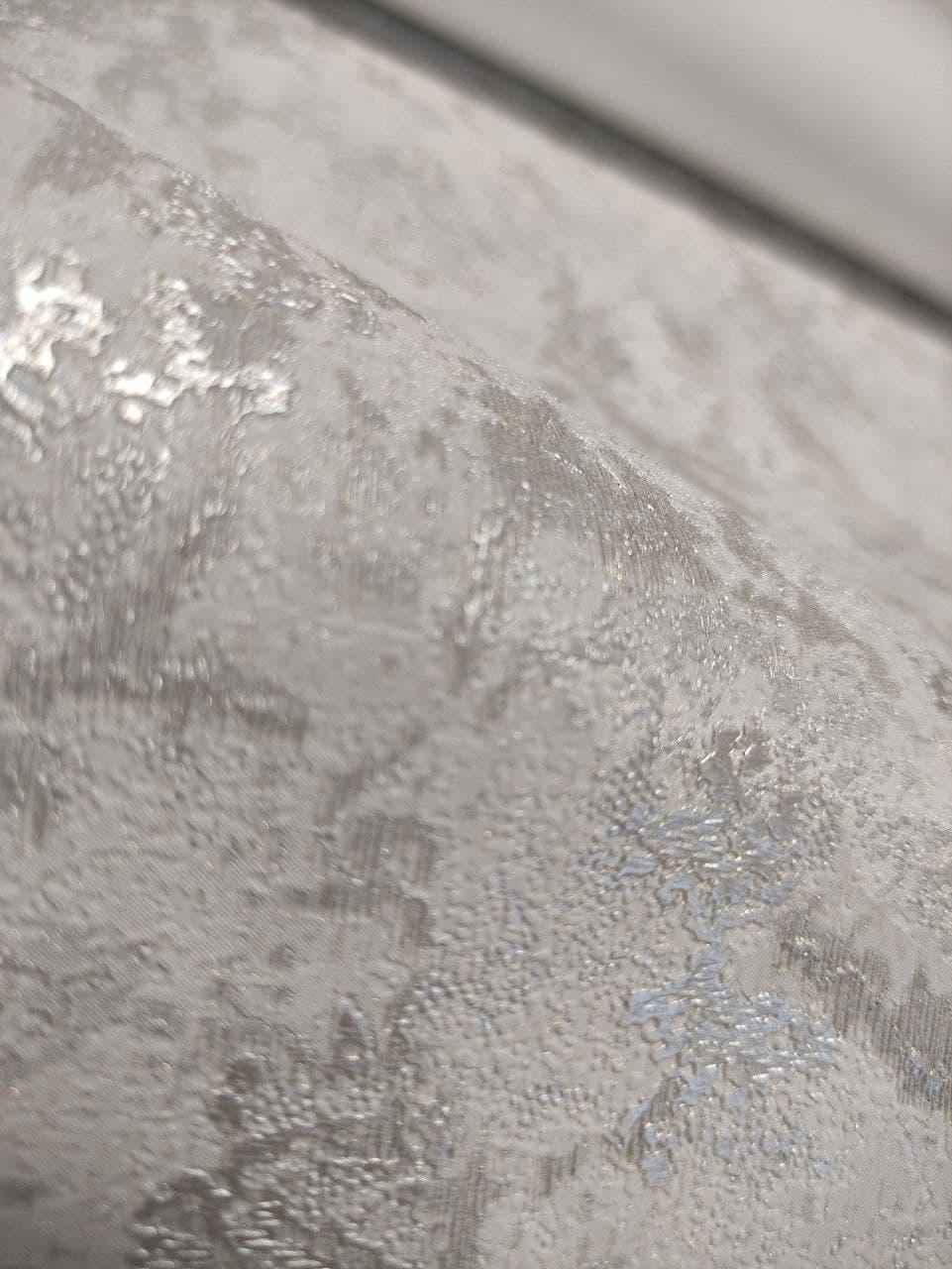 Hot Embossed wallpaper on Non-Woven Base Vinil Sofi SHT8-1210 Silver-Olive 10,05 x 1,06 m