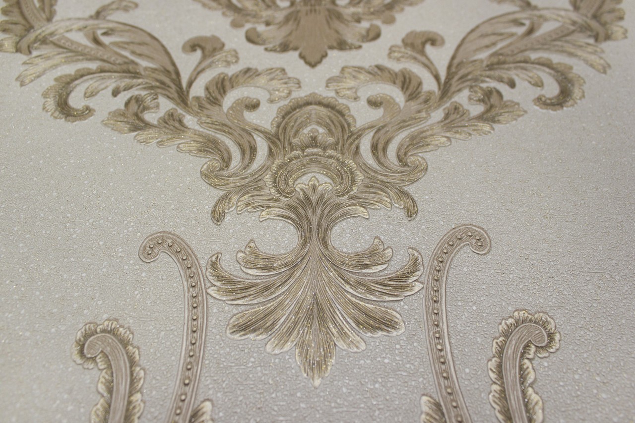 Hot Embossed wallpaper on Non-Woven Base Vinil Mersin PVIP 4-0871 Sandy 10,05 x 1,06 m