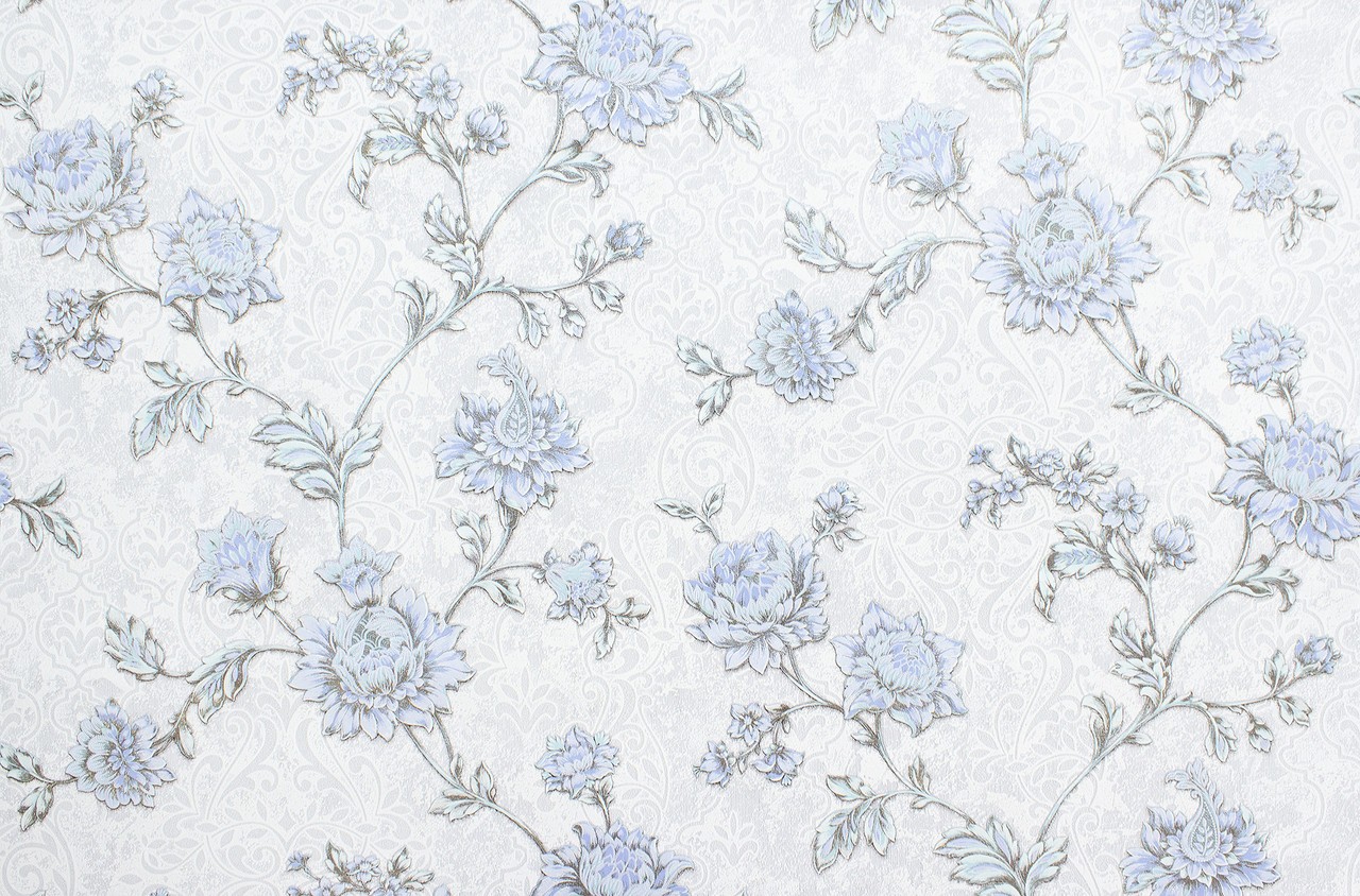 Vinyl Foam wallpaper on non-woven base Vinil Elegy DHV-1483/3 Gray-Purple 10,05 x 1,06 m