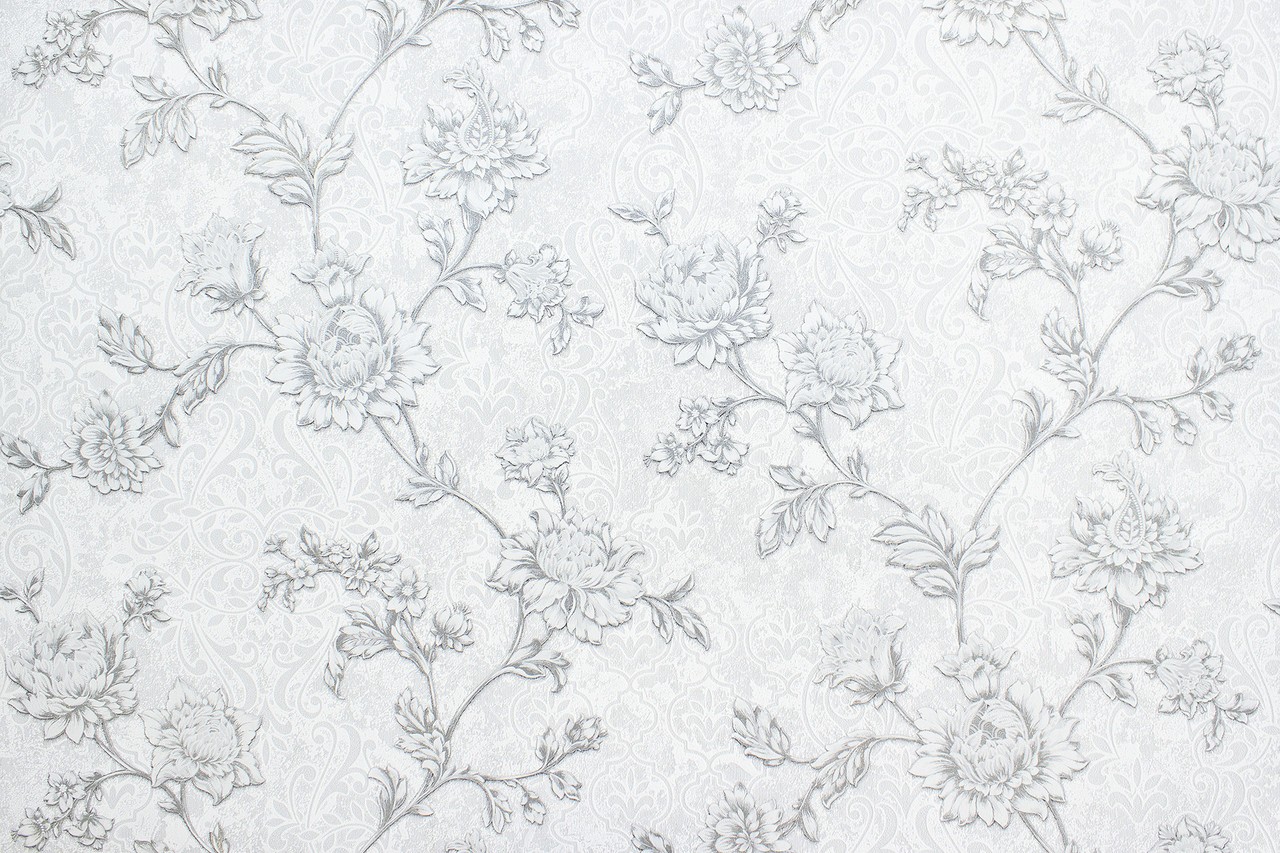 Vinyl Foam wallpaper on non-woven base Vinil Elegy DHV-1483/4 Gray 10,05 x 1,06 m