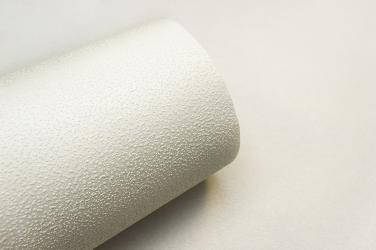 Vinyl Foam wallpaper on non-woven base Vinil Painted Wallpaper PRO 1 White 25 x 1,06 m