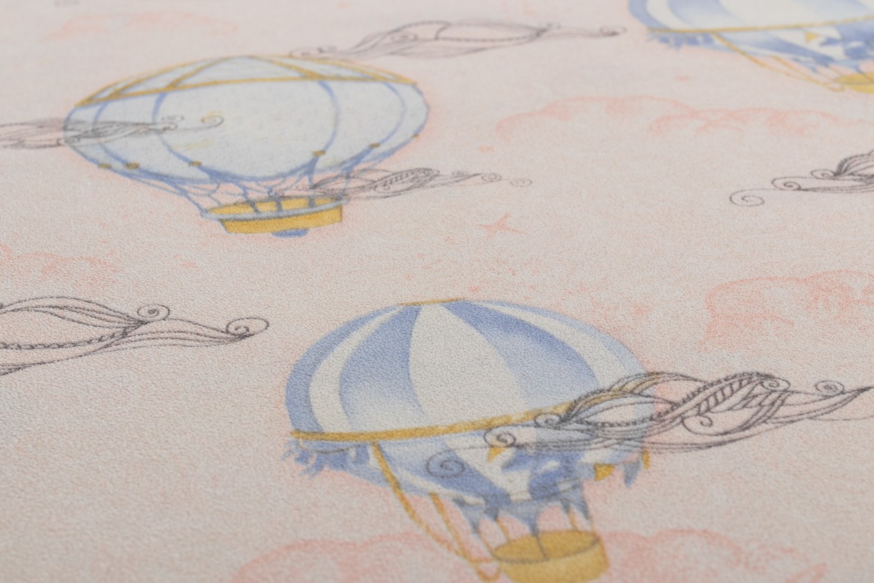 Hot Embossed wallpaper on Non-Woven Base Vinil Sky SHT 2-1537 Pearch 10,05 x 1,06 m