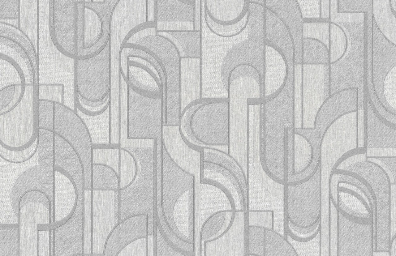 Hot Embossed wallpaper on Non-Woven Base Vinil Lion TFSH 4-1432 Gray 10,05 x 1,06 m