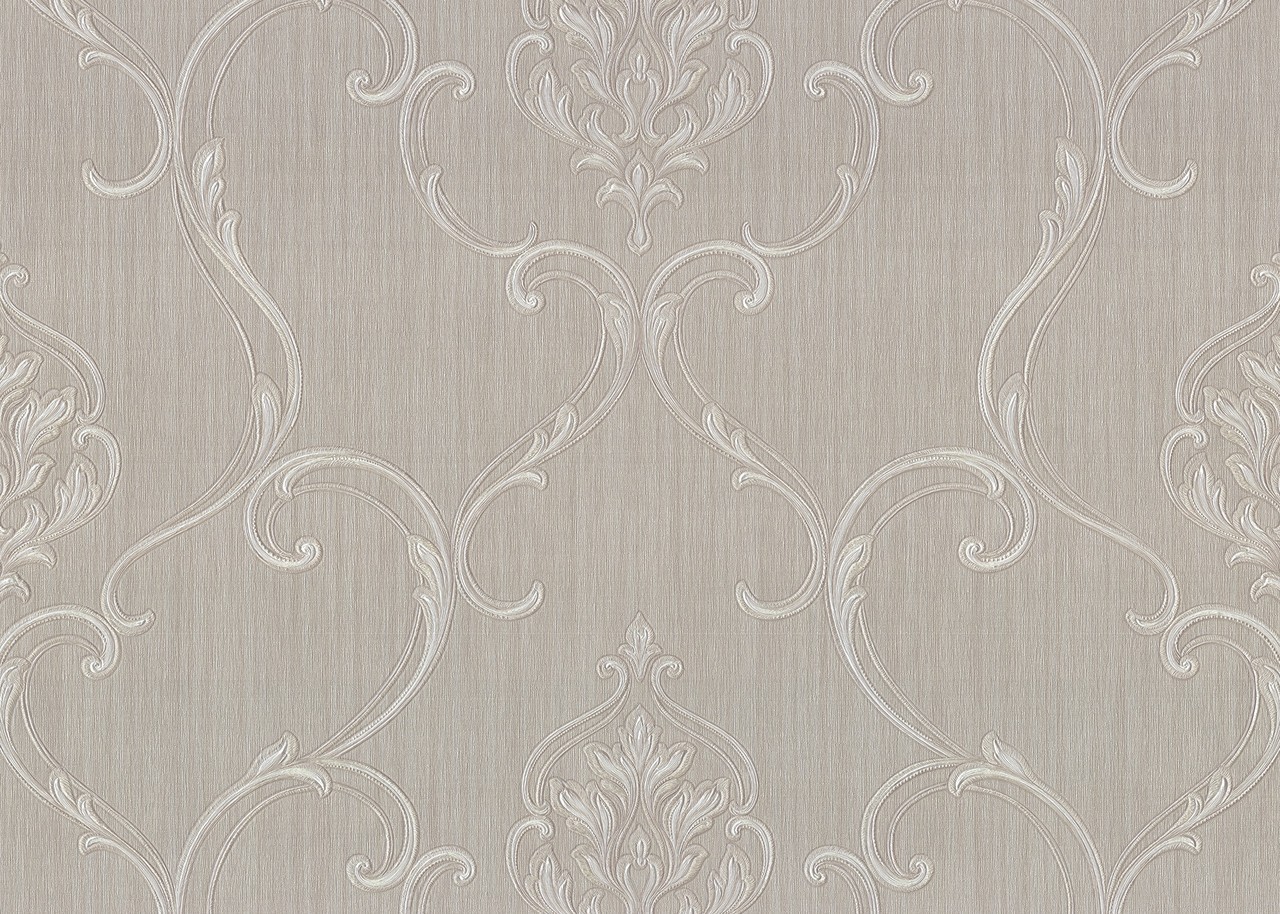 Hot Embossed wallpaper on Non-Woven Base Vinil Vensan PVIP 3-1571 Beige 10,05 x 1,06 m