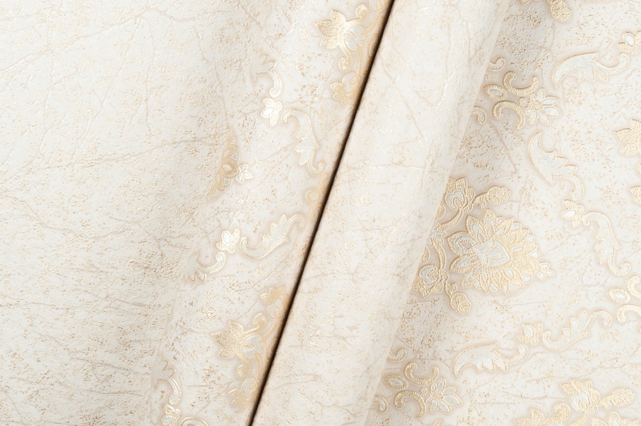 Vinyl Foam wallpaper on non-woven base Vinil Klein KFS 2-1525 Golden Sandy 10,05 x 0,53 m