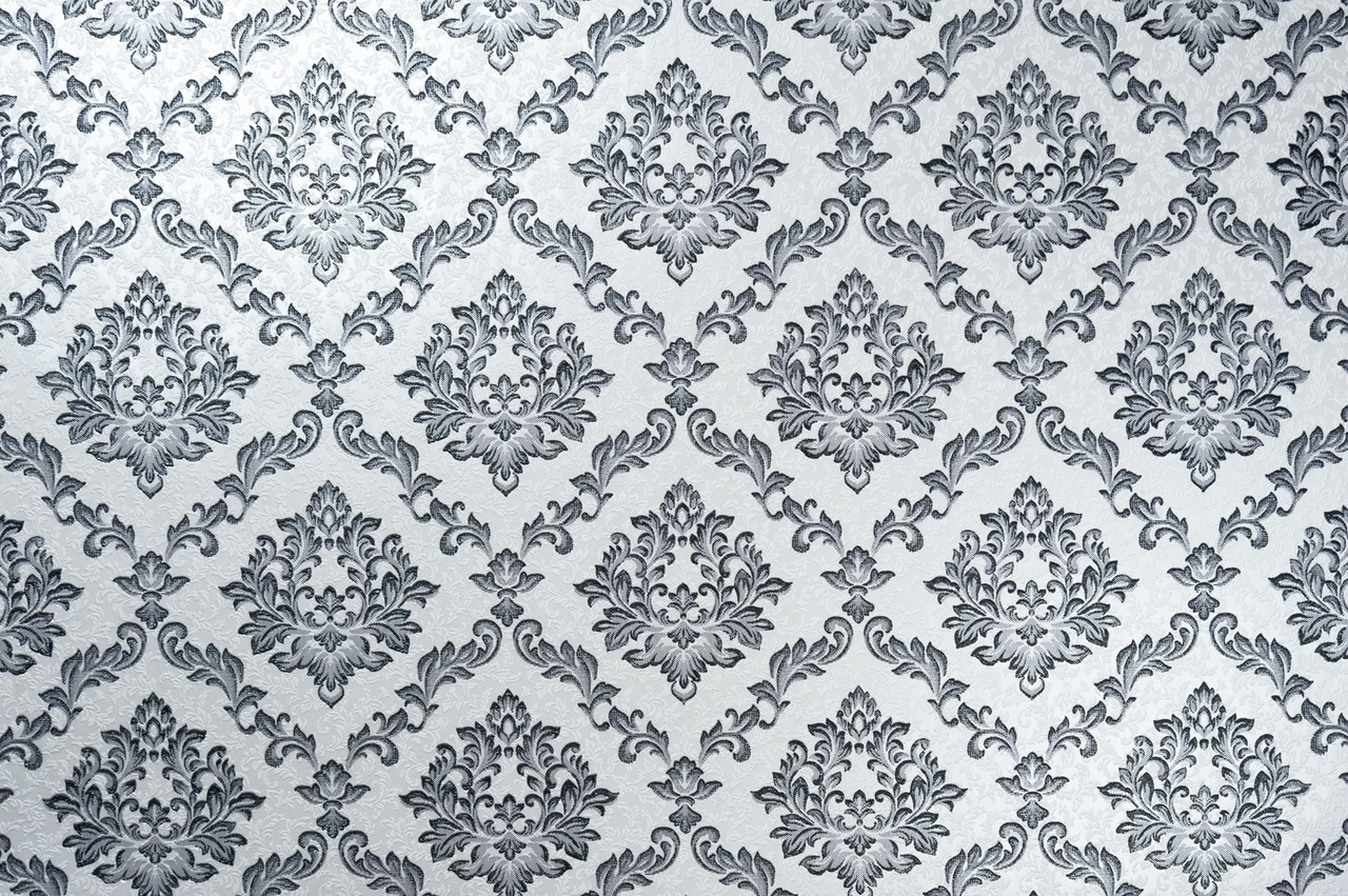 Vinyl Foam wallpaper on non-woven base Vinil Golden DHV-1490/5 Black 10,05 x 1,06 m