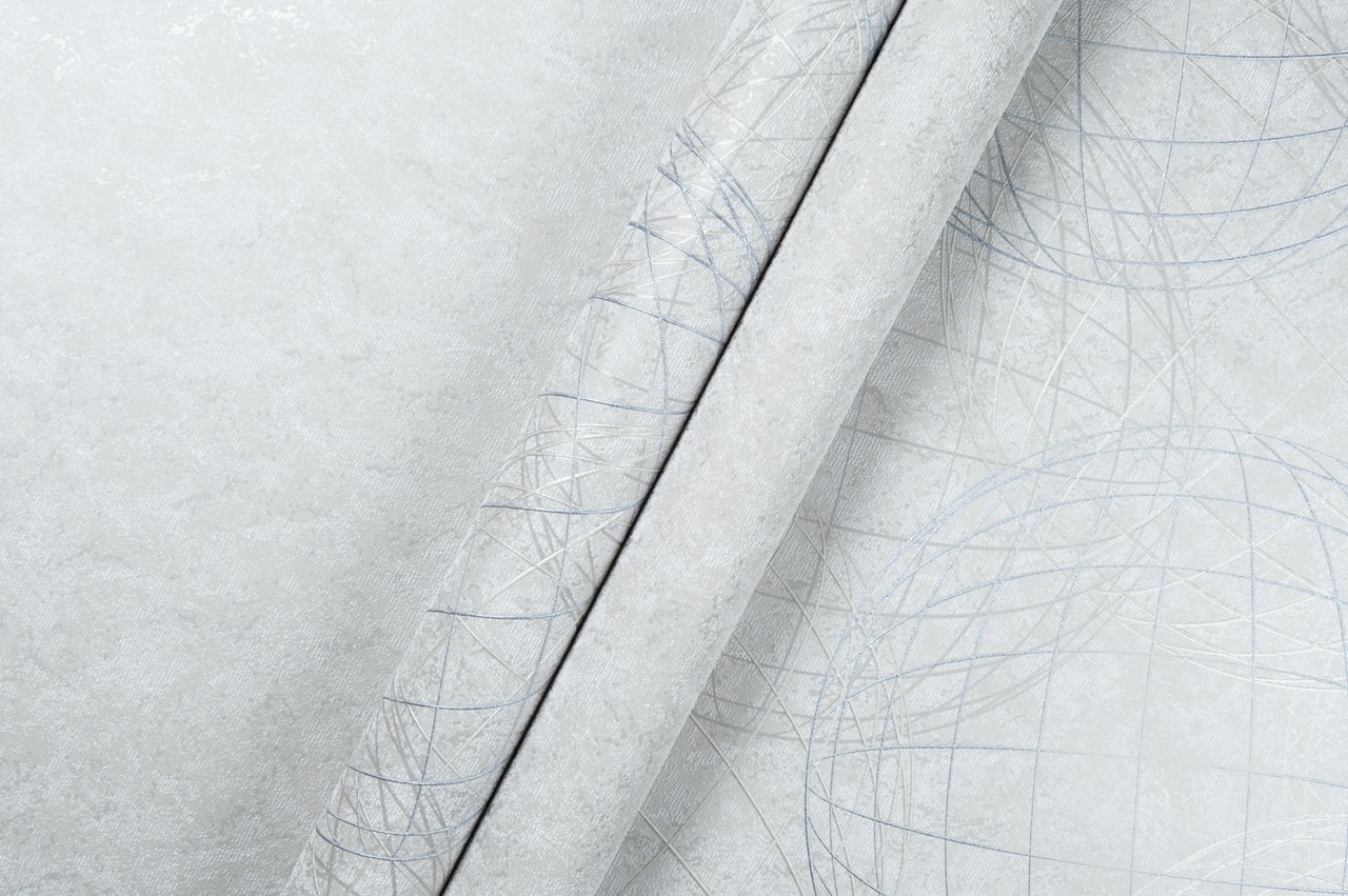 Vinyl Foam wallpaper on non-woven base Vinil Sphere  DHS-1584/2 Gray1 10,05 x 1,06 m