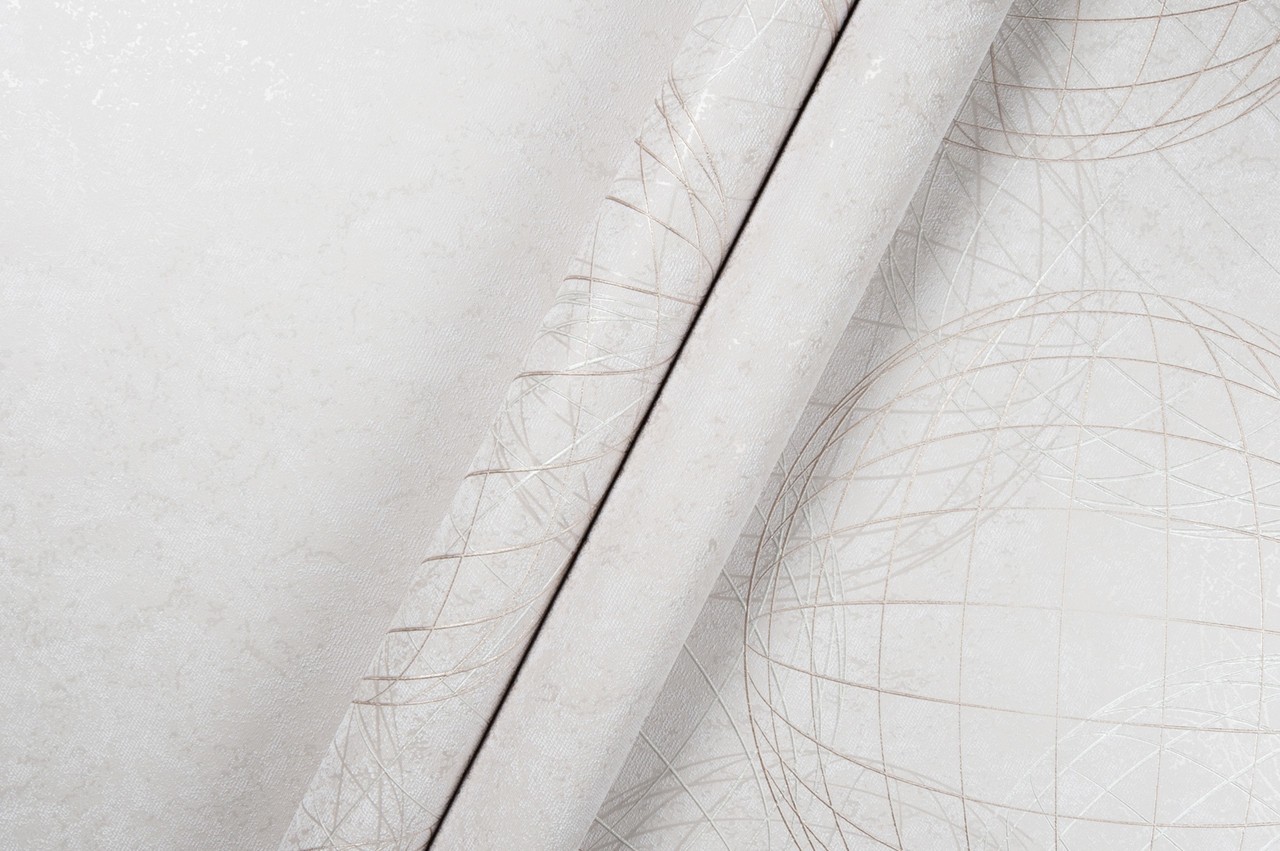 Vinyl Foam wallpaper on non-woven base Vinil Sphere  DHS-1584/3 Cold-Beige 10,05 x 1,06 m