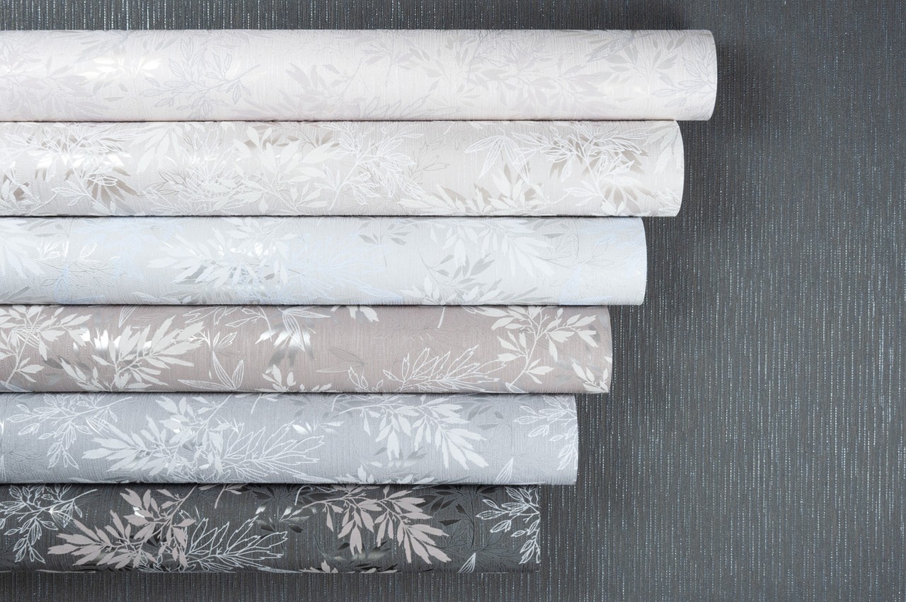 Vinyl Foam wallpaper on non-woven base Vinil Cashmere  DHS-1581/4 Brown 10,05 x 1,06 m