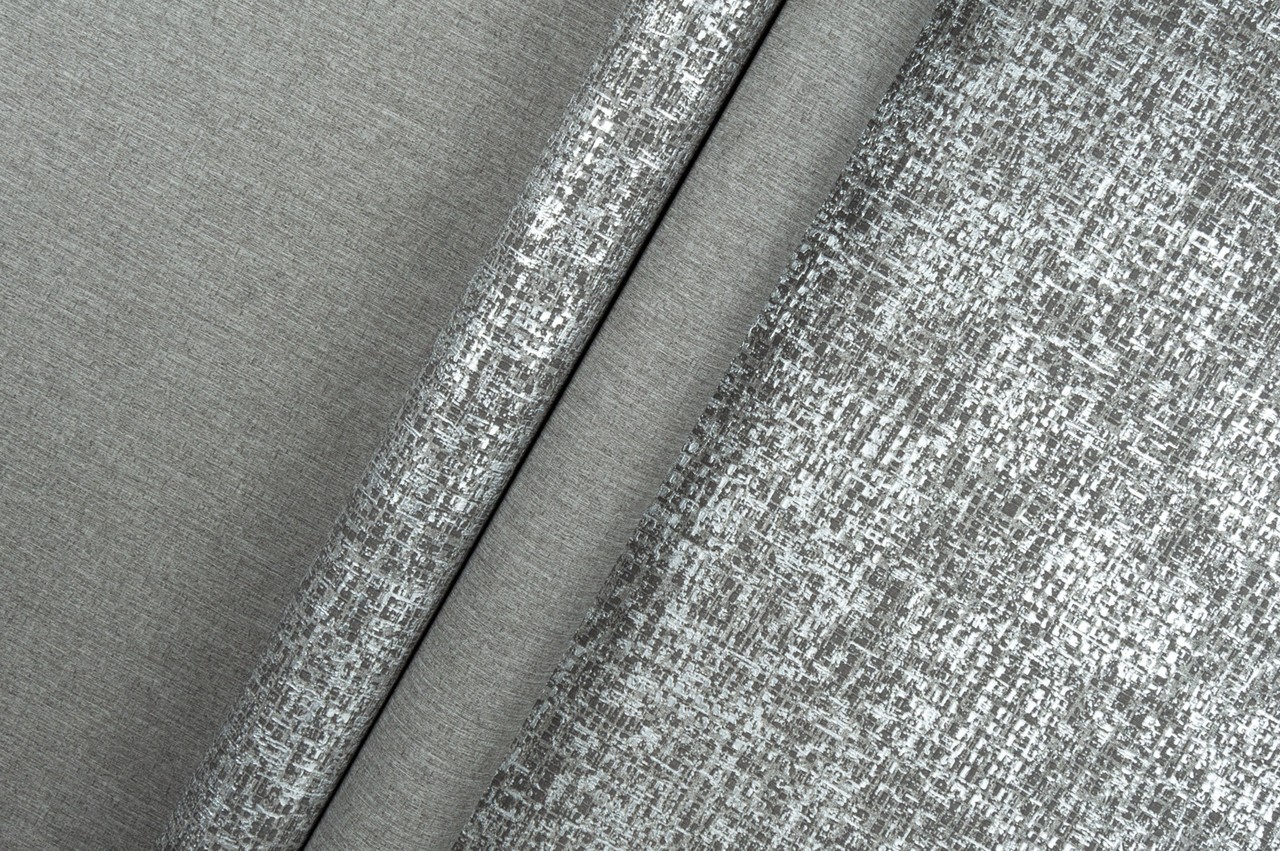 Hot Embossed wallpaper on Non-Woven Base Vinil Ostin SHT 5-1557 Gray-Black 10,05 x 1,06 m