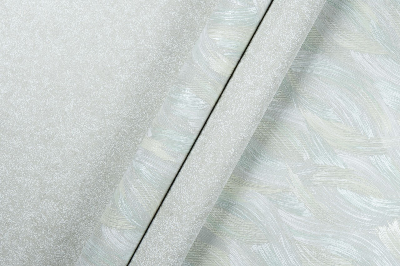 Vinyl Foam wallpaper on non-woven base Vinil Aqua DHN-1642/4 Gray-Green 10,05 x 1,06 m