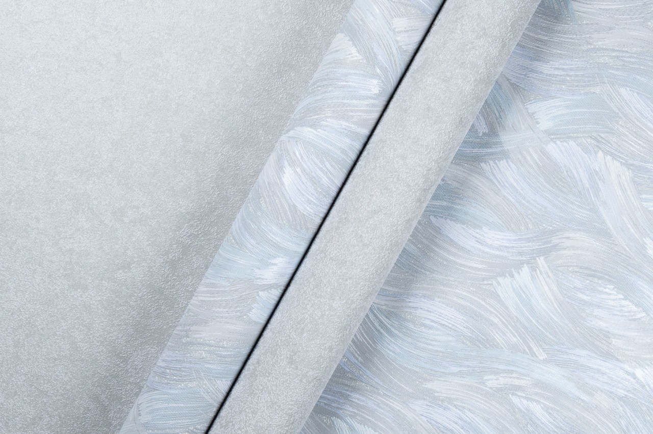 Vinyl Foam wallpaper on non-woven base Vinil Aqua DHN-1642/5 Gray 10,05 x 1,06 m