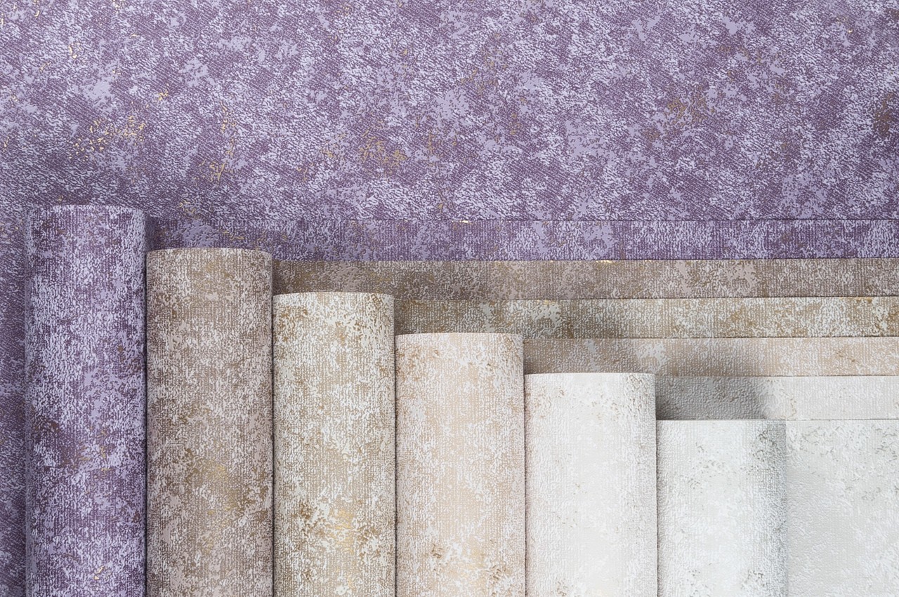 Vinyl Foam wallpaper on non-woven base Vinil Avery DHN-1500/2 White 10,05 x 1,06 m