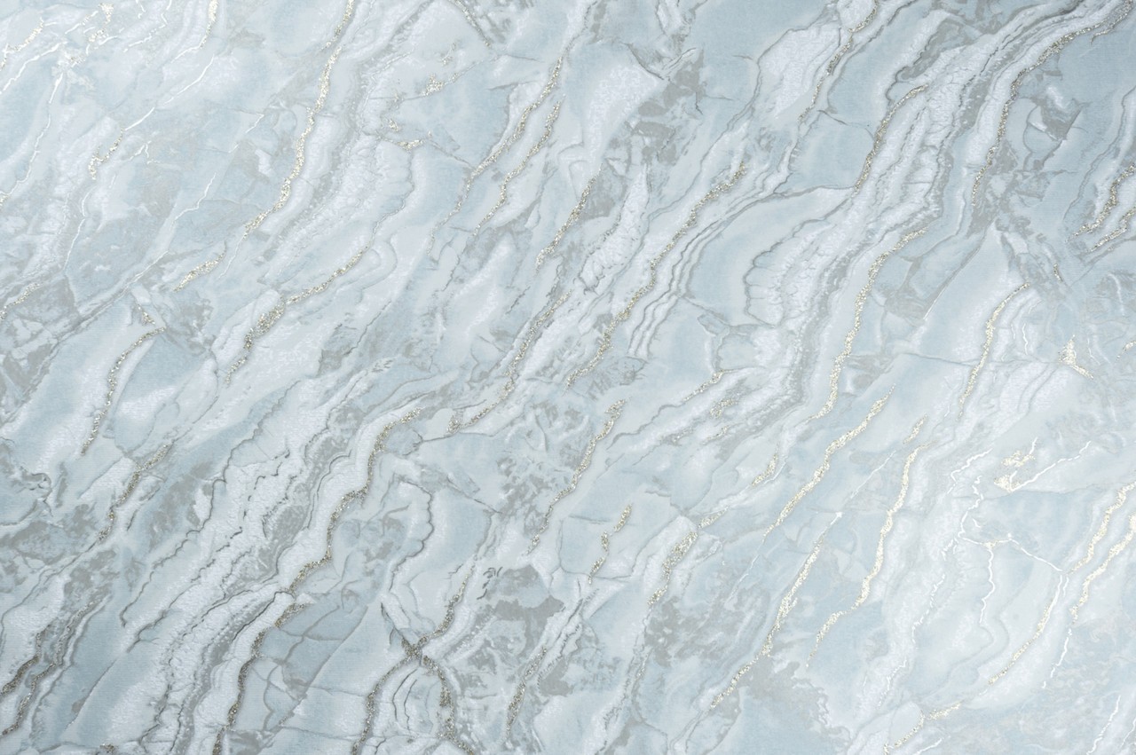 Vinyl Foam wallpaper on non-woven base Vinil Lagoona DHL-1651/5 Gray-Green (1,06С…10,05 m)